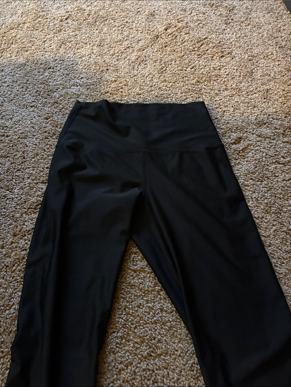 aerie Black High-Waist Performance Leggings